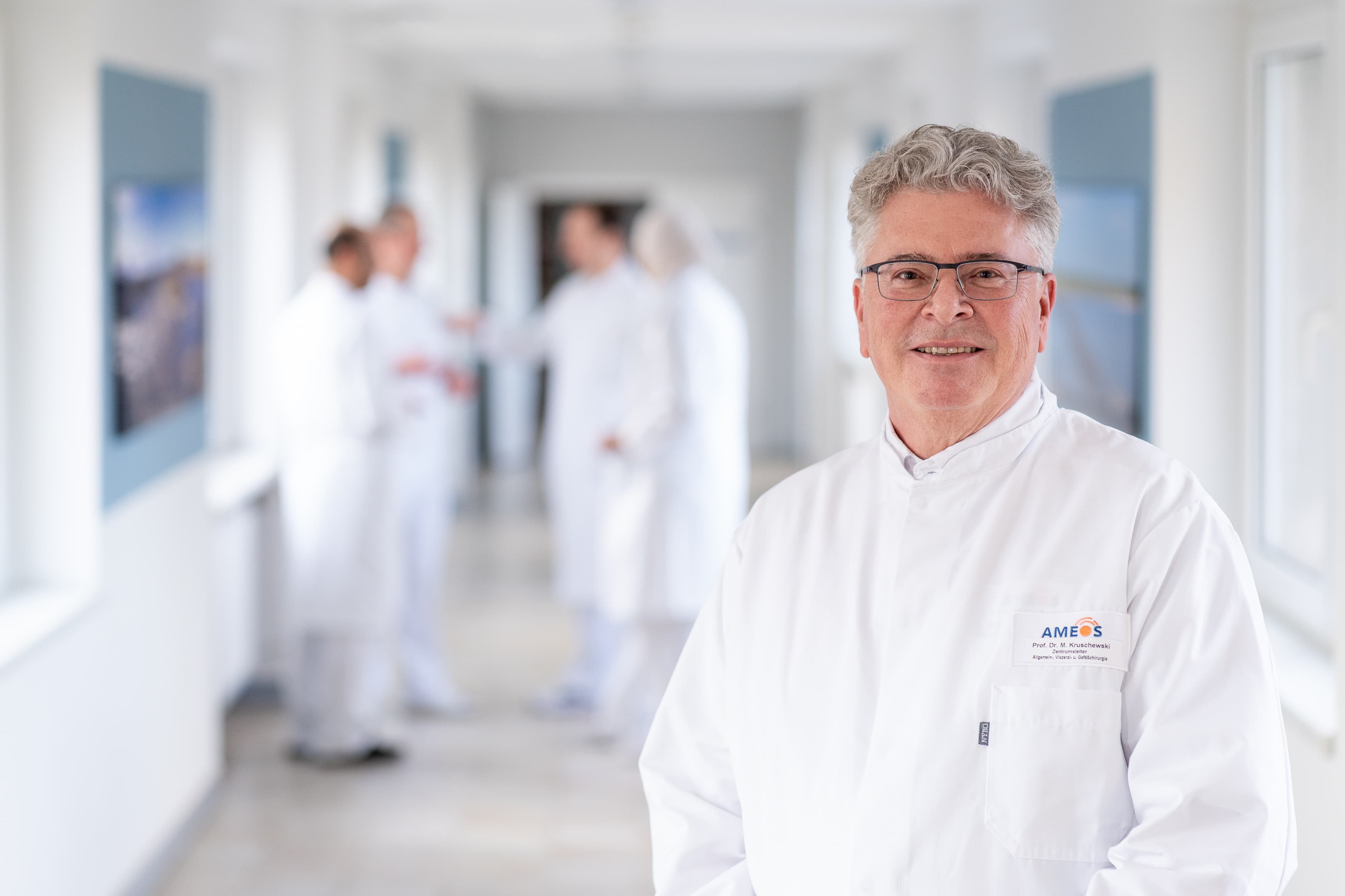 Prof. Dr. med. Martin Kruschewski, Chefarzt der Klinik für Allgemein-, Viszeral- und Gefäßchirurgie